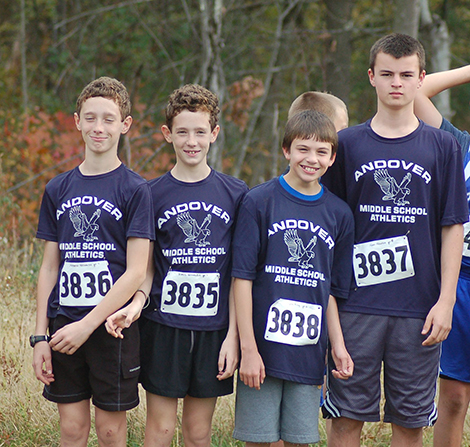 ae ms cross country championships middle school reynolds wraps year andover matt brian