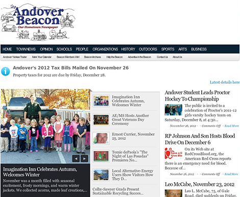 Welcome To Andover’s News Web Site!