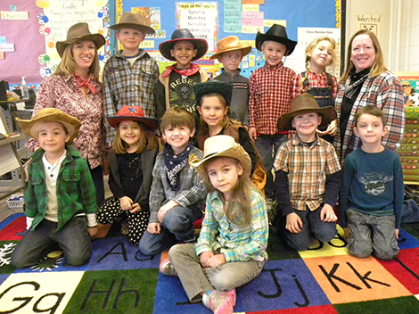 AE/MS Kindergarten Visits the Wild, Wild West