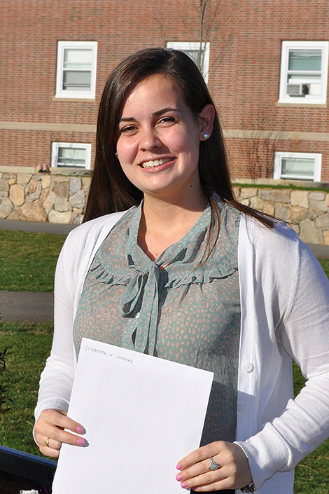 Elizabeth Stearns Inducted into Honor Society