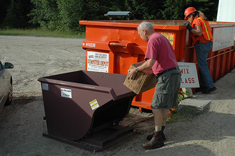 Andover Recycling Shifts to “Single Stream, with Glass on the Side”