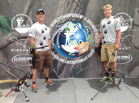 Two from Proctor Compete in Bowhunting World Championship