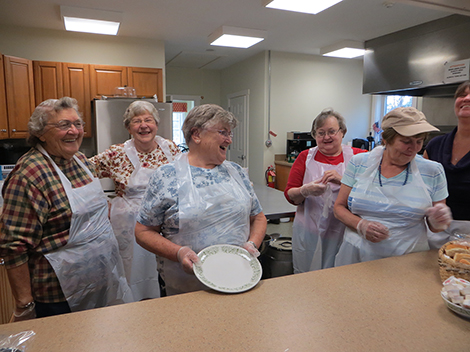 Seniors Luncheons Resume at Wilmot’s Red Barn