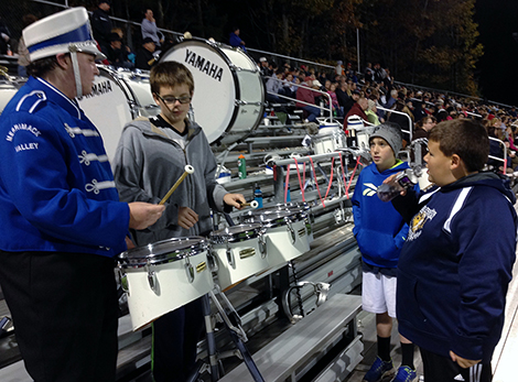 AE/MS Band Members Attend MVHS Football Game