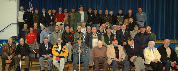 AE/MS Veterans Day Ceremony Honors 50 Local Veterans
