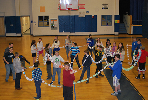 Kearsarge Middle School Creates Chain Reaction of Kindness