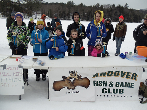 21″ Pickerel Wins the Day at Kids Ice Fishing Derby