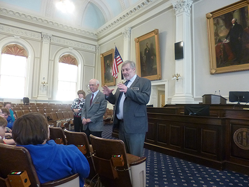 AE/MS Students Visit the State House