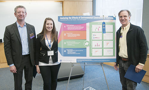 Meredith Cline Takes First Prize in Research Conference