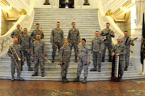 Air National Guard Band Performs on the Fourth