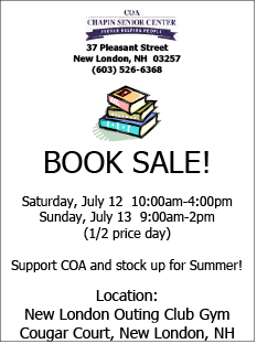Chapin Senior Center Holds Annual Book Sale
