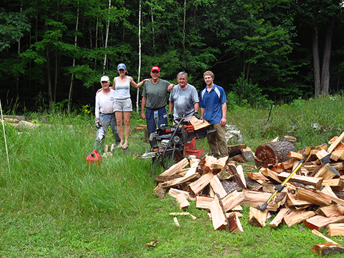 Bluewater Farm Helps Bolster Area Wood Bank