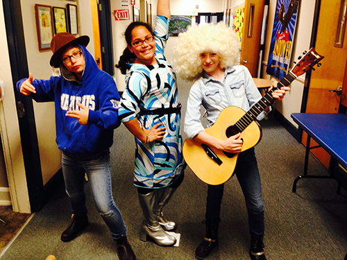 AE/MS Sixth Graders Rock Out on Final Music Project