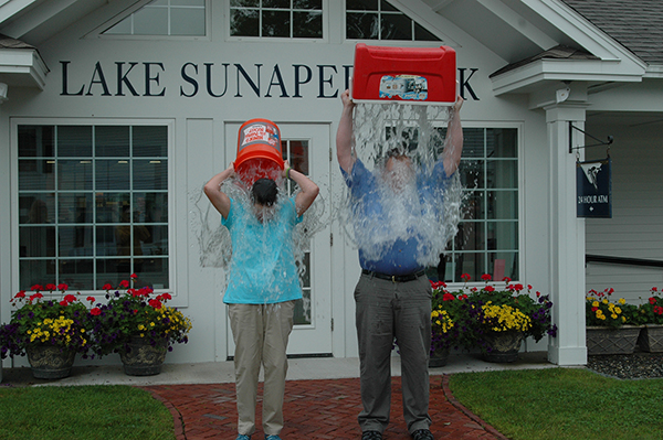 Lake Sunapee Bank Takes the Ice Bucket Challenge