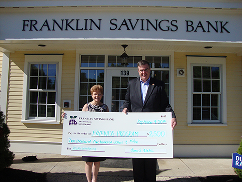 Youth Mentoring Program Receives Grant from Franklin Savings Bank