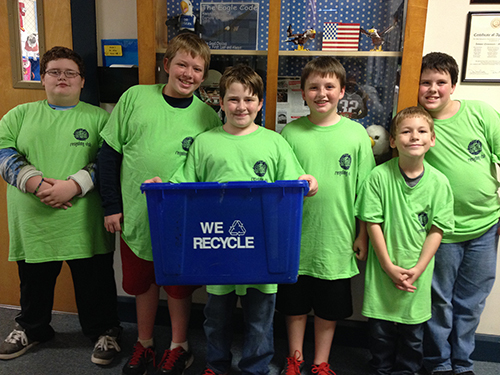 AE/MS Recycling Club is Energized