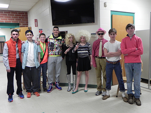 Decade Dance at AE/MS Raises Funds for Class Trip