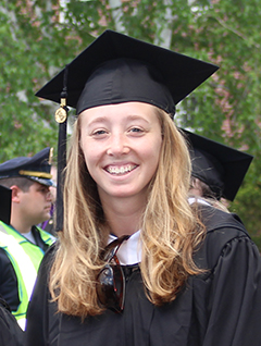 Haley Turner Graduates from St Anselm College