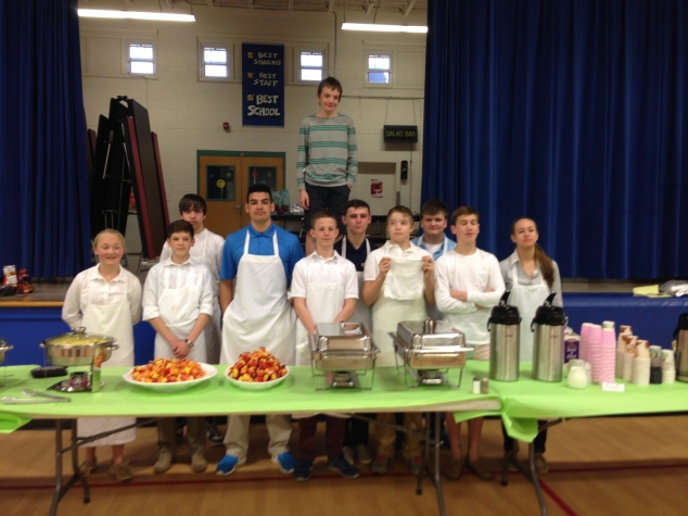 Eighth Grade Breakfast Fundraiser a Success