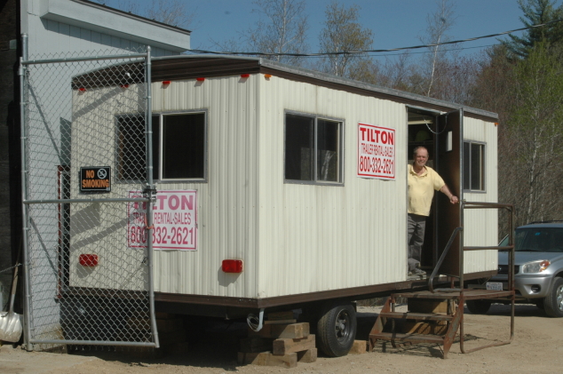 New Office Trailer at the Transfer Station