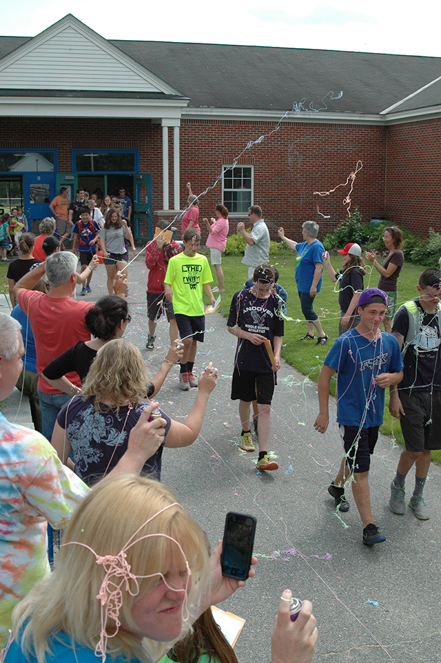 School’s Out! Eighth Graders Get Silly-Stringed!