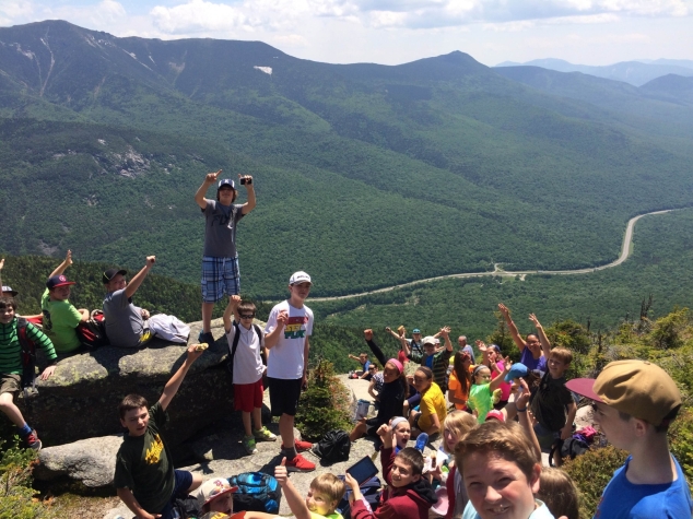 AE/MS Fifth and Sixth Grades Enjoy Franconia Notch Attractions
