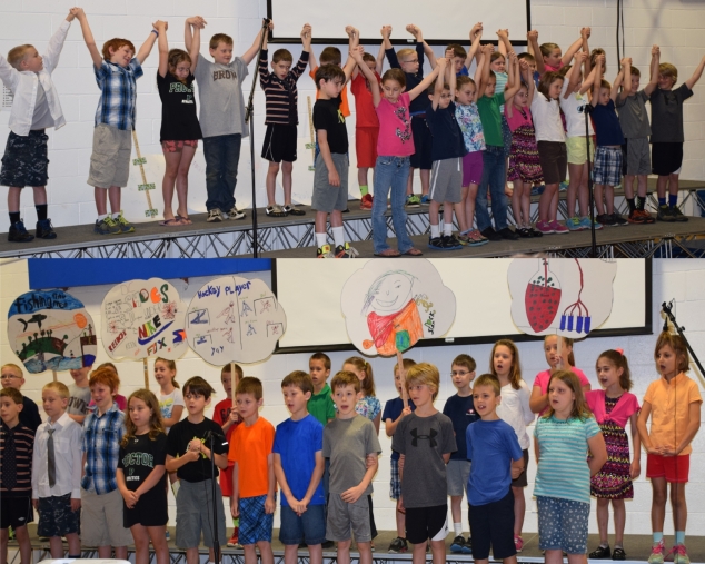 AE/MS Second Grade Presents the Keys to a Great Life