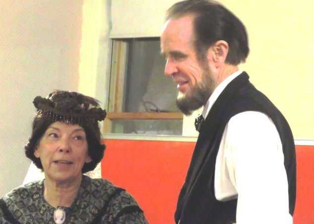 Abe and Mary Todd Lincoln Come to Andover
