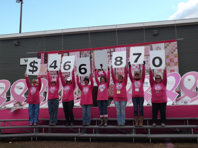 Making Strides Raises Over $460,000 to Fight Breast Cancer