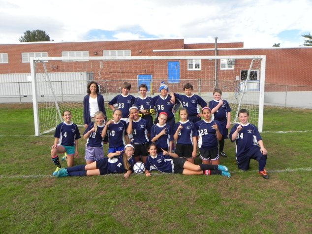 AE/MS Soccer Team Ends with a Winning Season