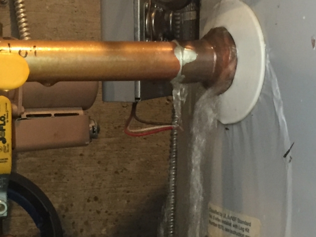 Failed Water Heater Shuts Down AE/MS for Two Days