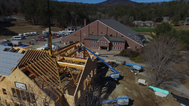 New Proctor Dining Hall Shaping Up for Fall Opening