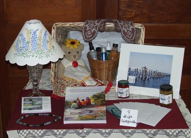 Andover Historical Society to Raffle Basket of Local Donations