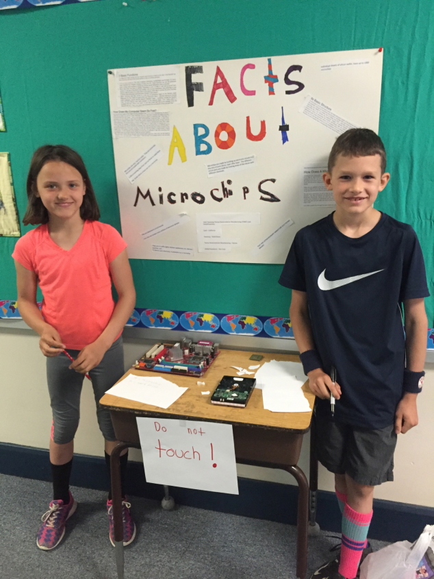 Second Graders Tackle Independent Research Projects