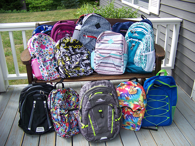 Backpack Donations for AE/MS