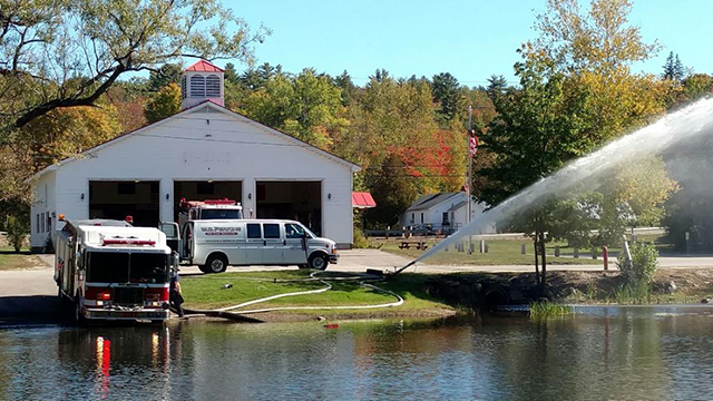 Fire Department Tests Its Pumps