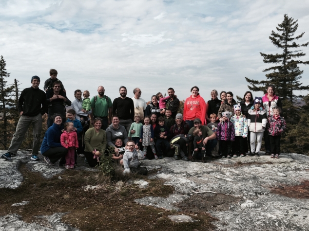 EAVP Families and Friends Conquer Bog Mountain
