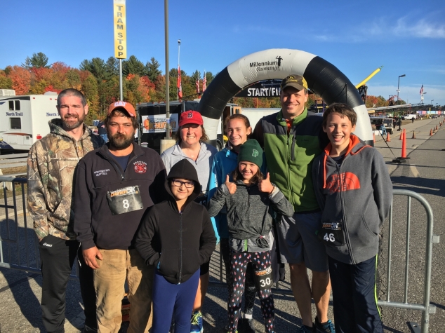 Andover Crosscountry Team Enters the Extreme Chunkin 5K