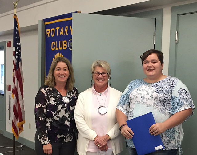 New Member Welcomed by New London Rotary