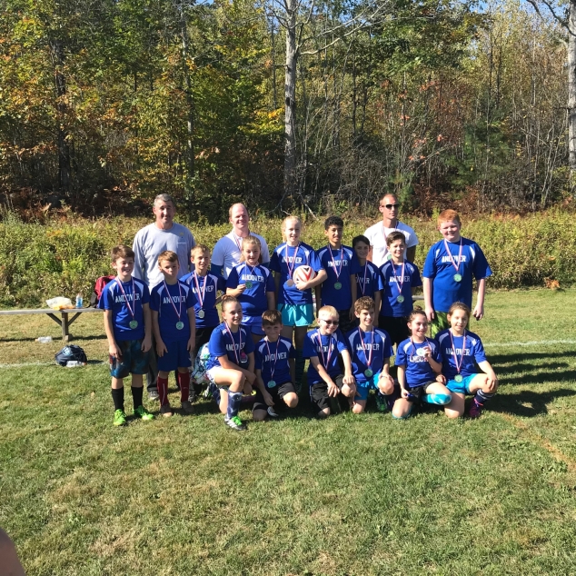 Andover Soccer Team Places Second in C Division
