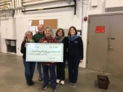 Ledyard Donates Time and Funds to the Capital Region Food Program this Holiday Season