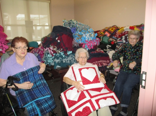 Church Makes Quilts for Merrimack County Home