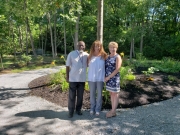 Franklin VNA & Hospice Receives Donation from Eversource for Teuscher – Wilson Hospice Garden