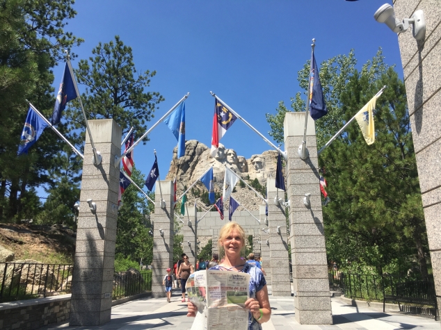 State Representative Natalie Wells Visits Mount Rushmore