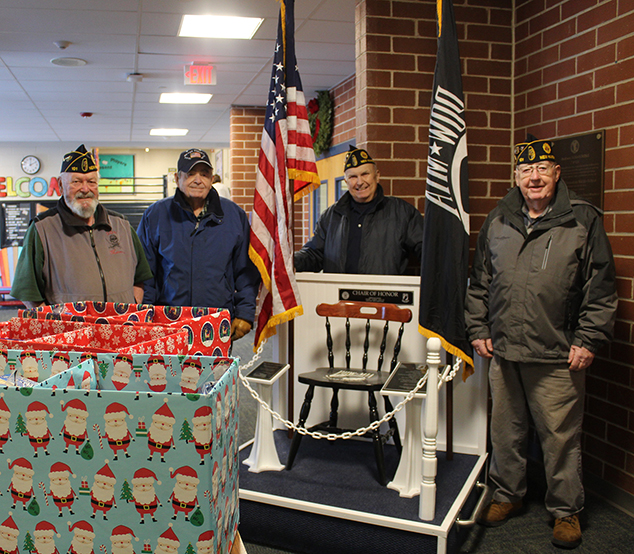 American Legion Provides Christmas Boxes for Needy Veterans