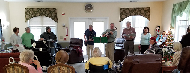 Andover Church Entertains at Peabody Home