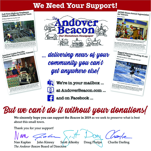 The Beacon Needs Your Support!