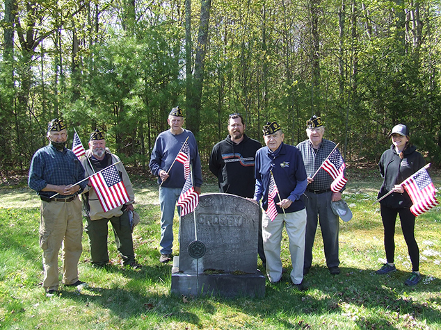 Flags Are Placed At Proctor Cemetery For Memorial Day