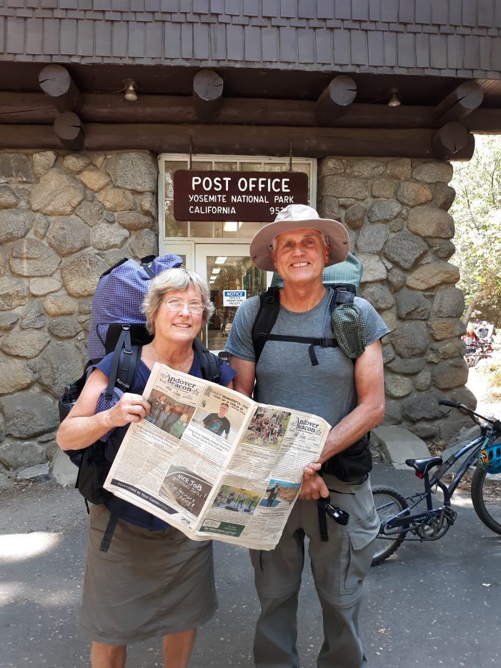 Andover’s Hartwells Show Off the Beacon at Yosemite National Park