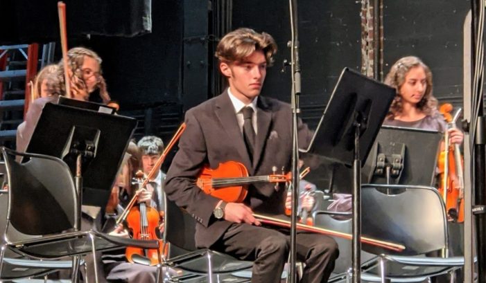 Andover’s Oliver Andrews Performs at All-State Music Festival